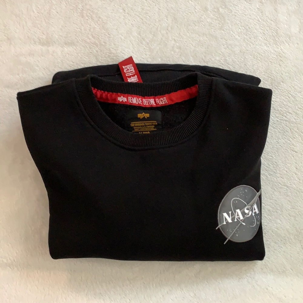 Alpha industries size L - sweater - black. - nada